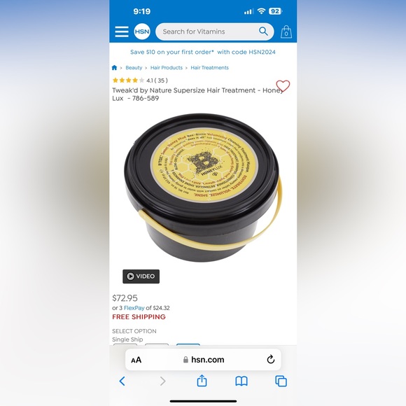 New! Tweak’s by Nature Sweet Honey Cleansing Volumizing Scrub & Treatment Masque - Picture 6 of 9